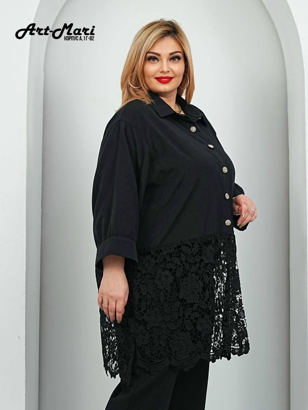 женский брючный костюм с кружевом,блуза свободного кроя,туника большие размеров,туника женская,брючный комплект