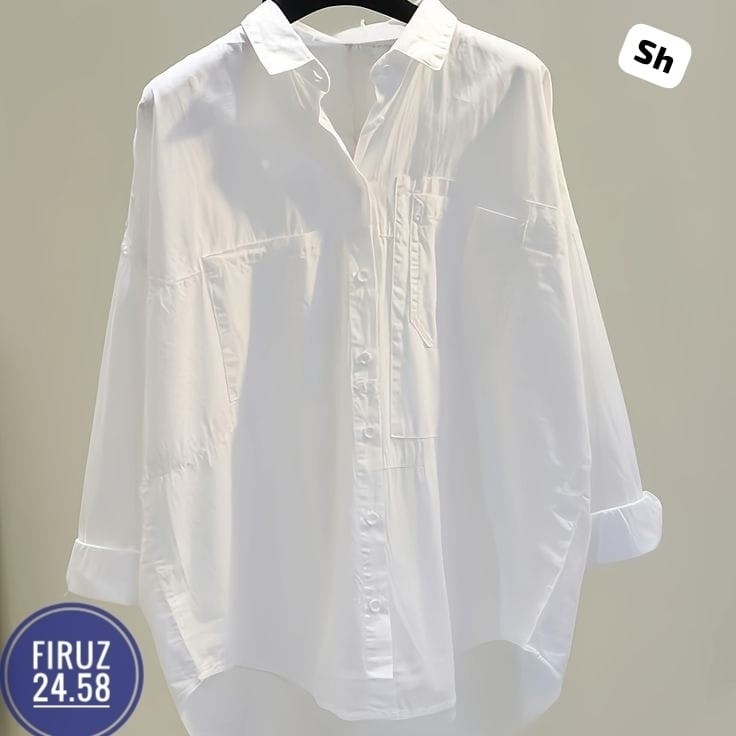 белая рубашка женская,рубашка оверсайз женская,белая рубашка,женские повседневные белые рубашки,рубашка женская