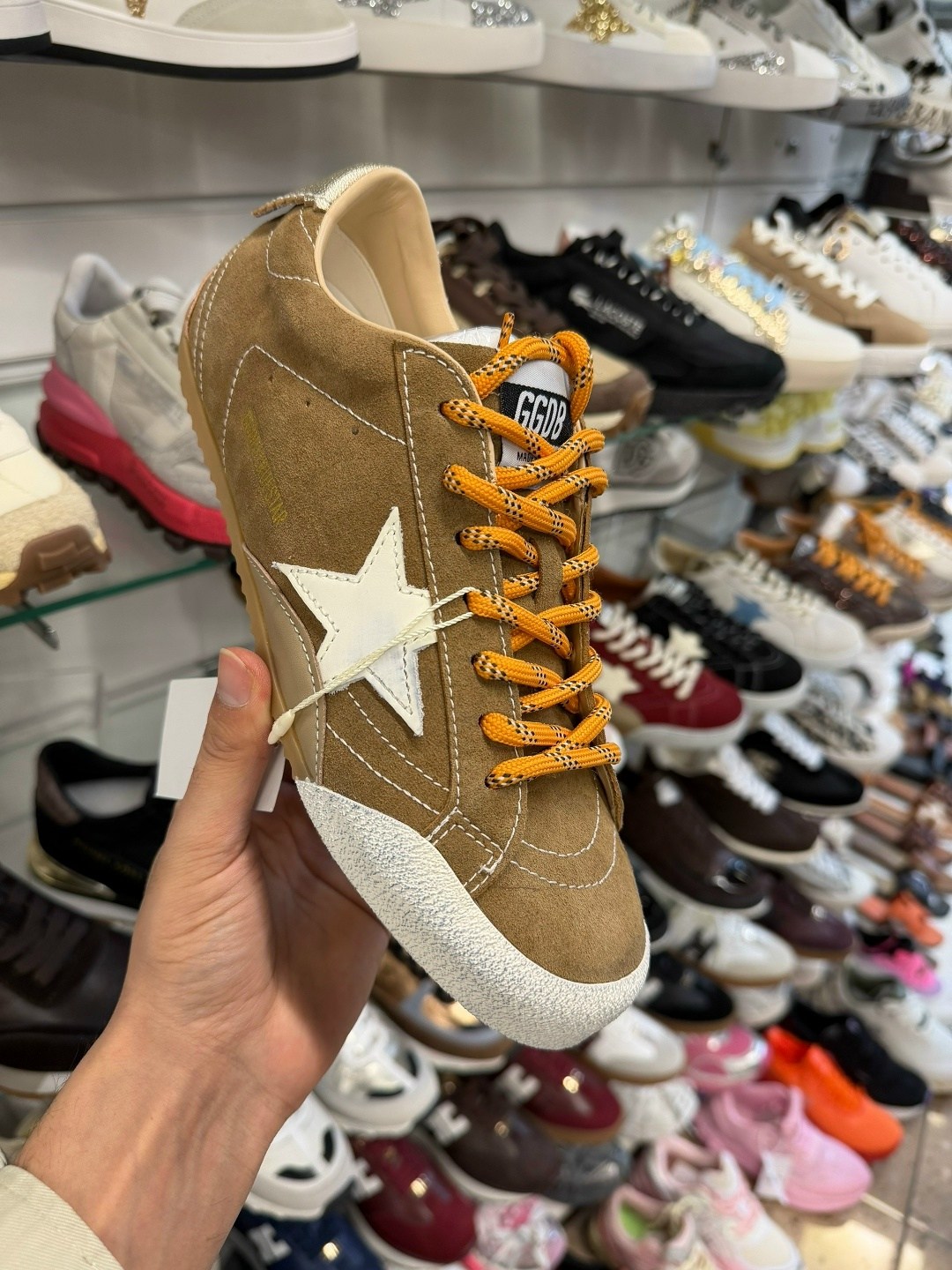 кроссовки golden goose,кеды golden goose superstar замшевые персиковые,golden goose super star,,golden goose sneakers