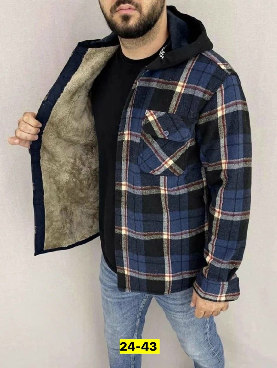 рубашка мужская на меху,рубашка на меху с капюшоном,куртка рубашка мужская,теплая рубашка,рубашка с капюшоном