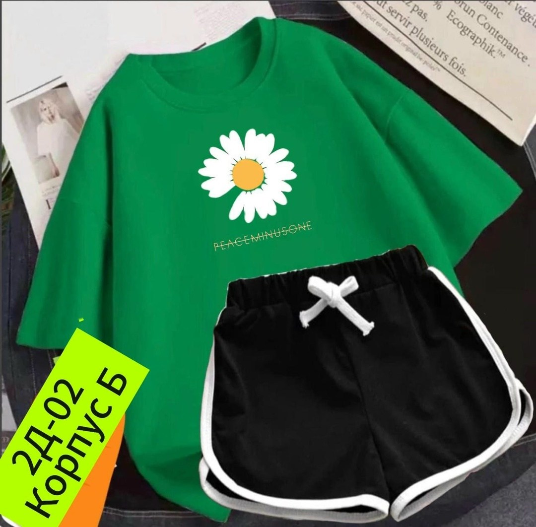 костюм женский с шортами,костюм женский,комплект костюм,костюм с шортам,футболки женские оверсайз