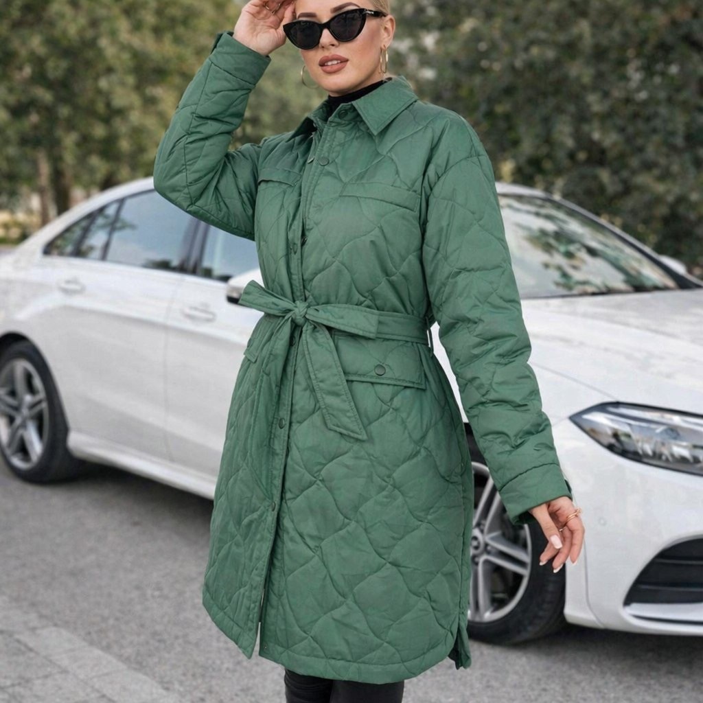 голубое стеганое пальто,стеганная куртка-пальто голубая демисезонная,стеганое пальто,демисезонная куртка,пальто стеганое женское