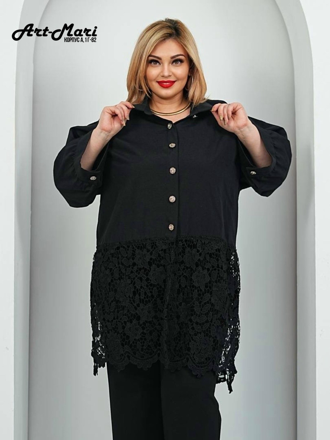 женский брючный костюм с кружевом,блуза свободного кроя,туника большие размеров,туника женская,брючный комплект