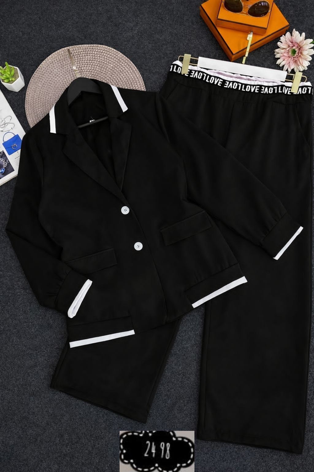 костюм брючный женский классический,костюм женский классический,женские костюмы,женские брючные костюмы,женский классический брючный костюм голубой