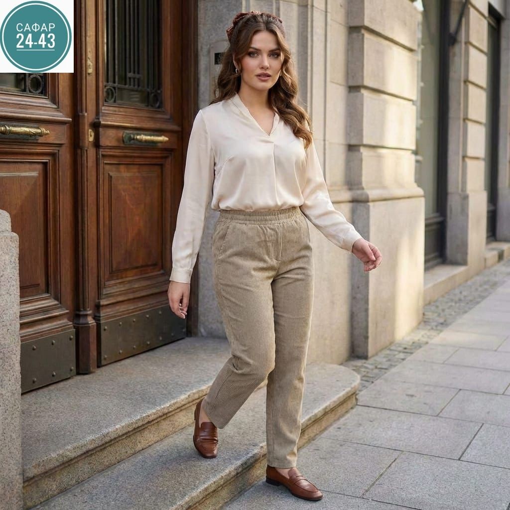 брюки вельветовые jutetti 273727010,женские вельветовые брюки,брюки вельветовые,вельветовые брюки женские коричневые,брюки женские теплые вельветовые больших размеров