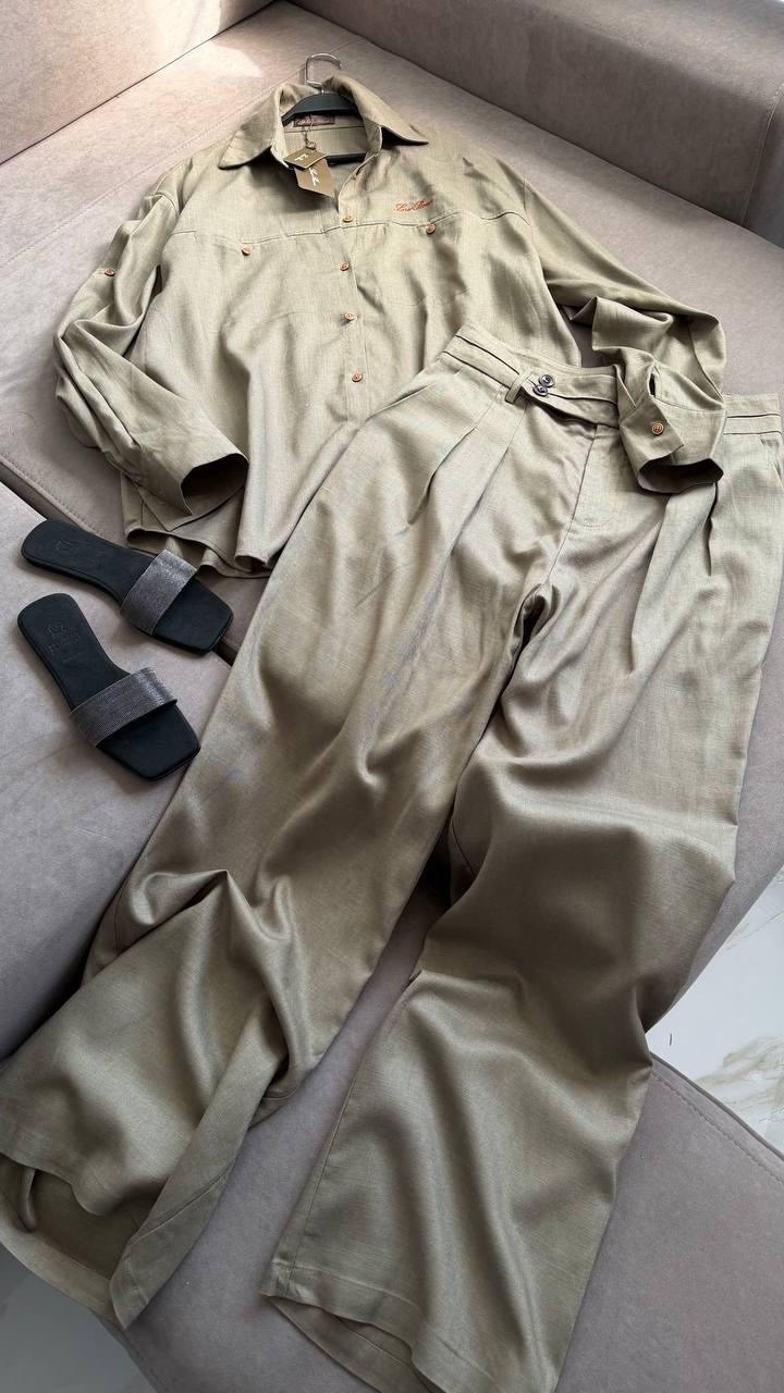 брюки модные,брючной костюм с рубашкой,одежда кэжуал,костюм женский