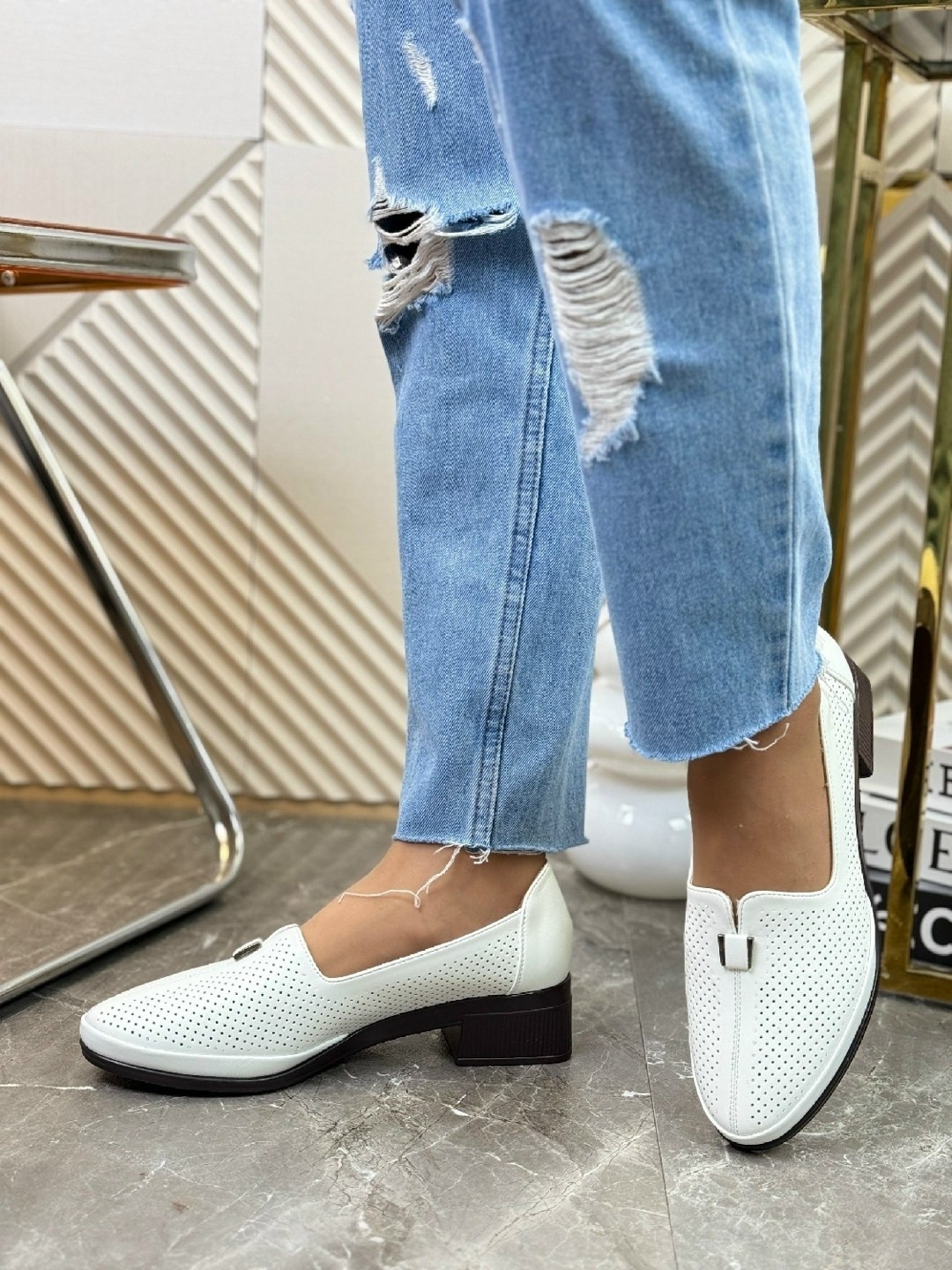 ,туфли с перфорацией,мокасины с перфорацией,мокасины женские,туфли женские