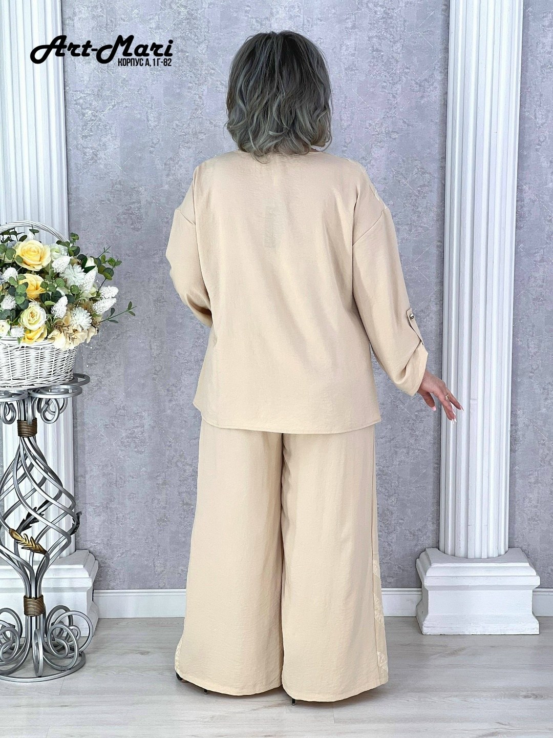 брючный костюм,бежевый костюм,брючный женский костюм,женский костюм,костюм повседневный