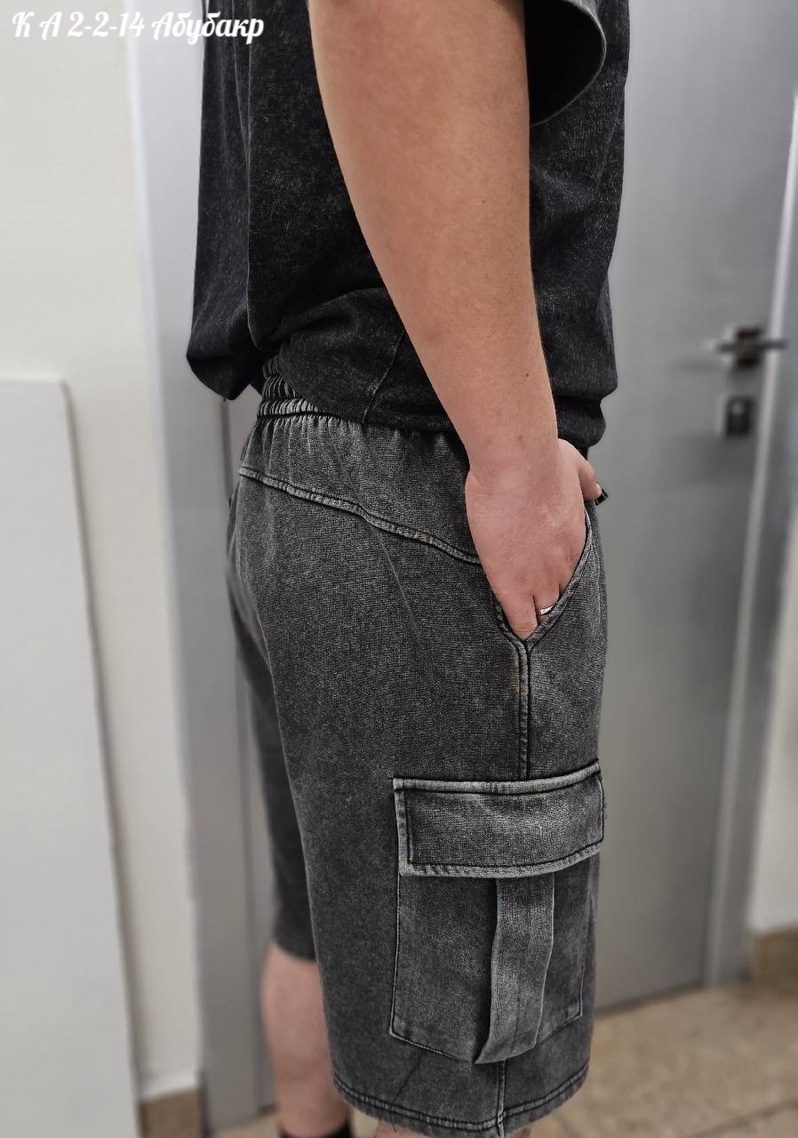 шорты мужские джинсовые,шорты мужские джинсовые с накладными карманами,шорты карго,стон айленд,шорты джинсы