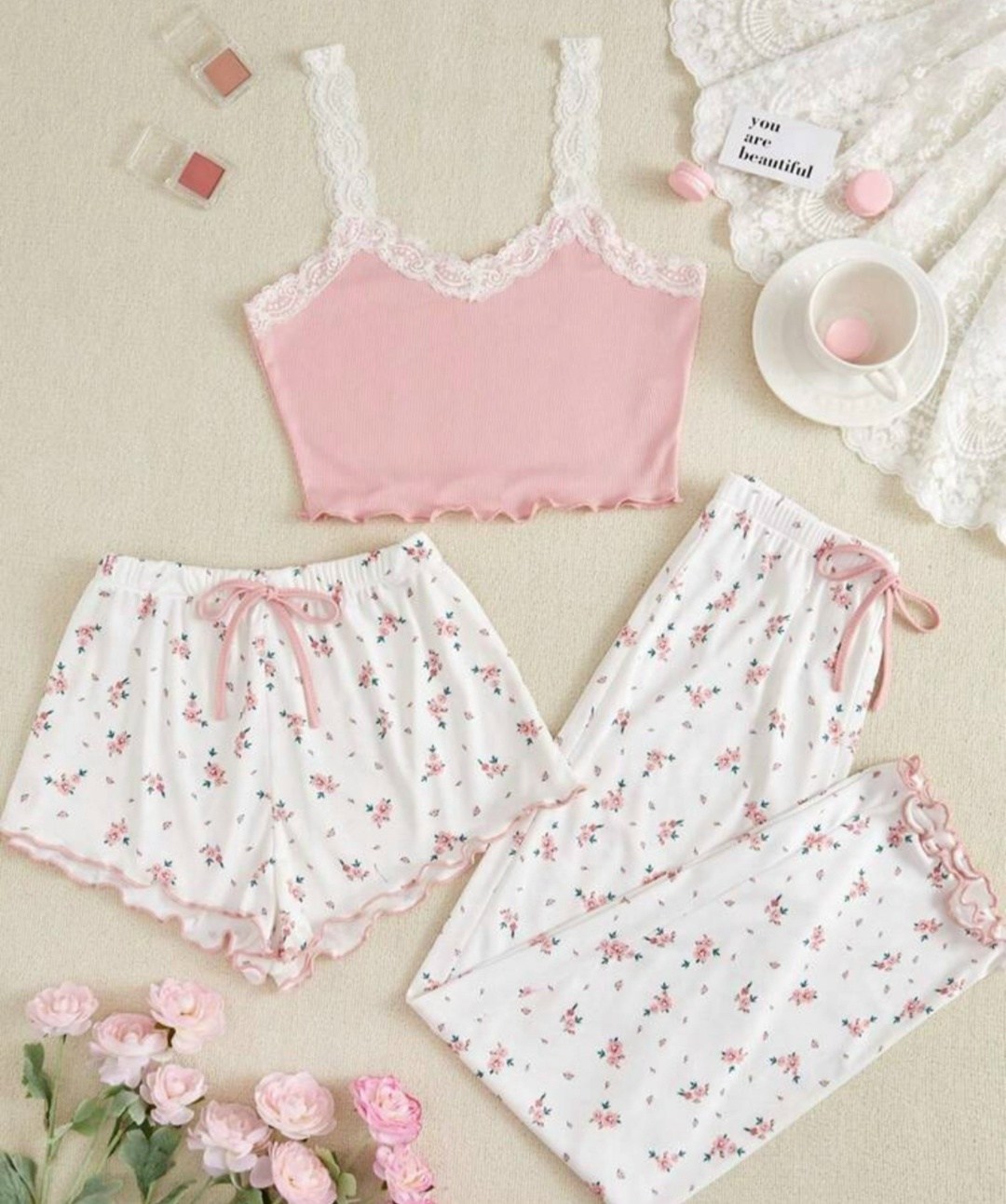 женские пижамные комплекты,пижама женская,комплект пижама,комплект женской пижамы,женский пижамный комплект из 3 предметов