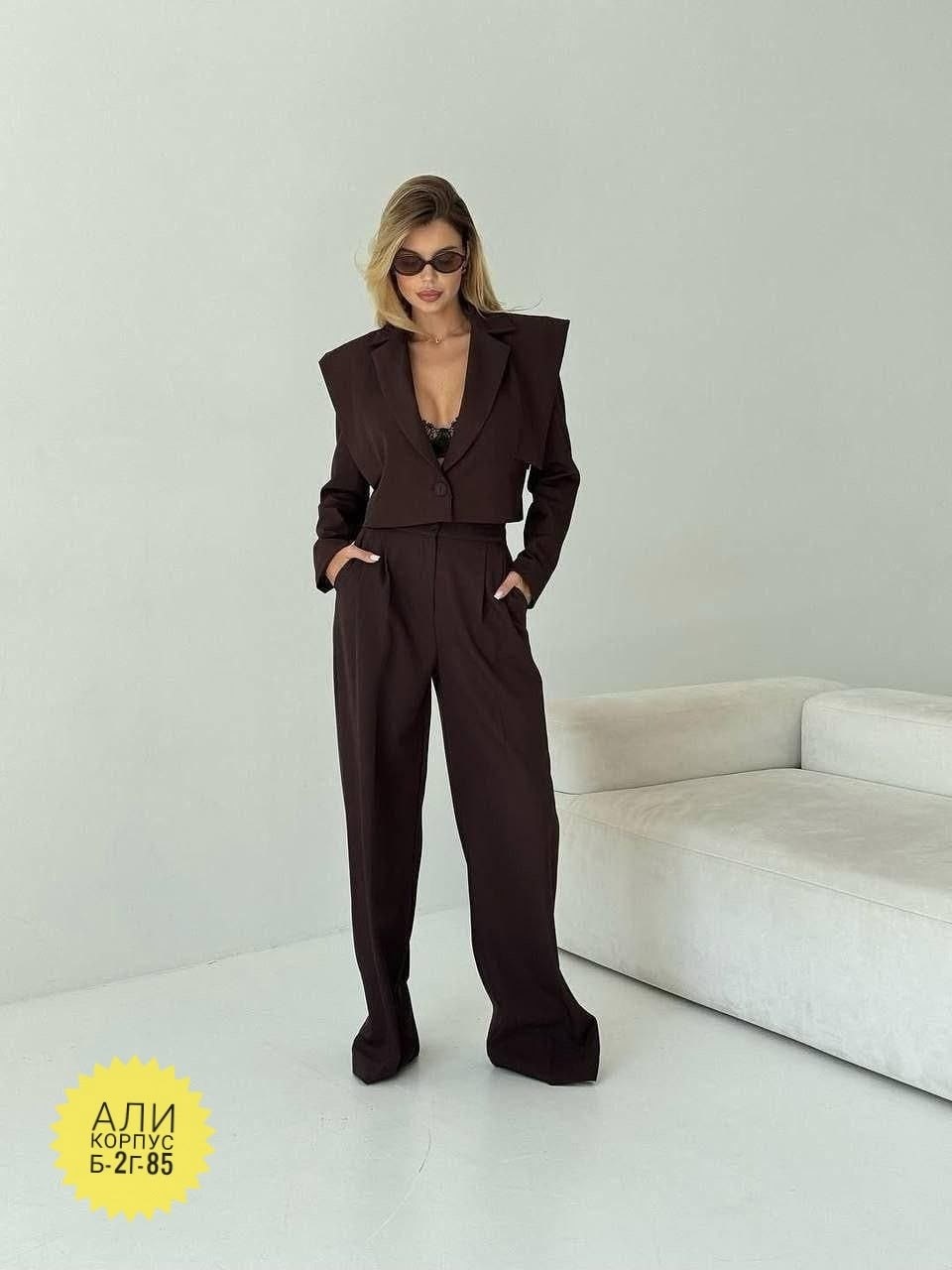 брючный костюм,костюм двойка брючный классический с пиджаком kulberries,серый брючный костюм,костюм брючный женский,серый брючный костюм женский