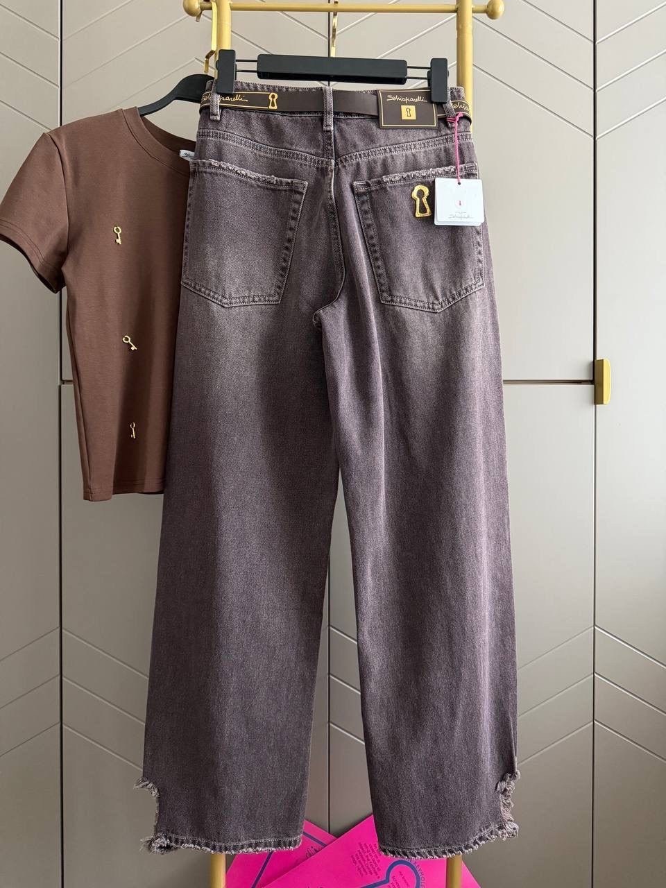 модные джинсы,стильные джинсы,широкие брюки