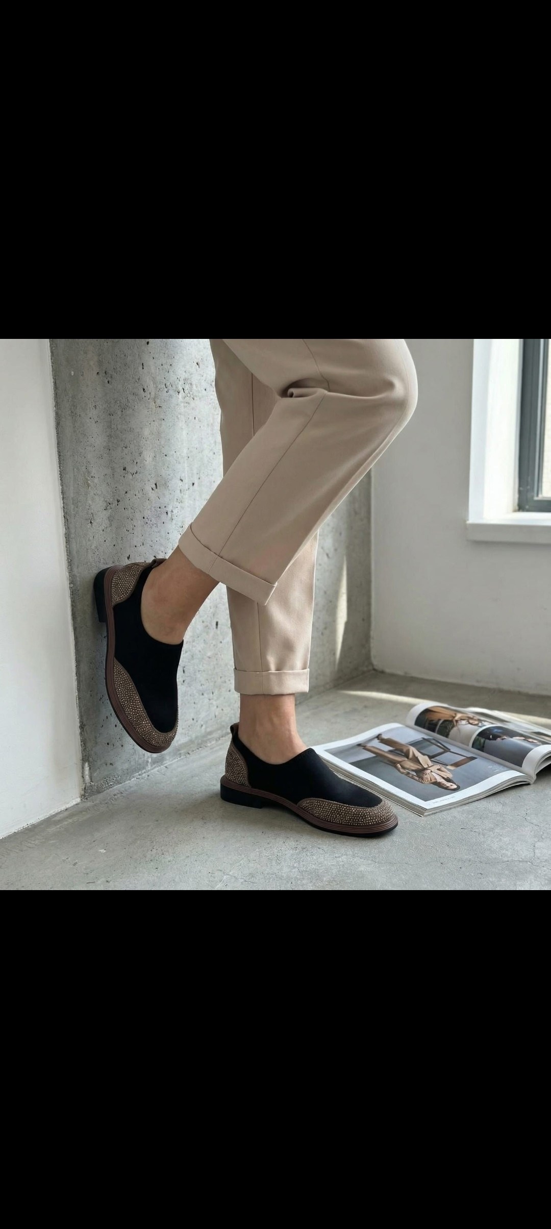 , на плоской подошве,туфли на плоской подошве,женская ,повседневные туфли