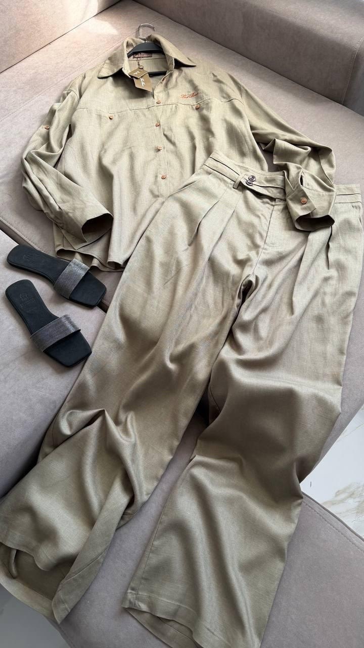 брюки модные,брючной костюм с рубашкой,одежда кэжуал,костюм женский