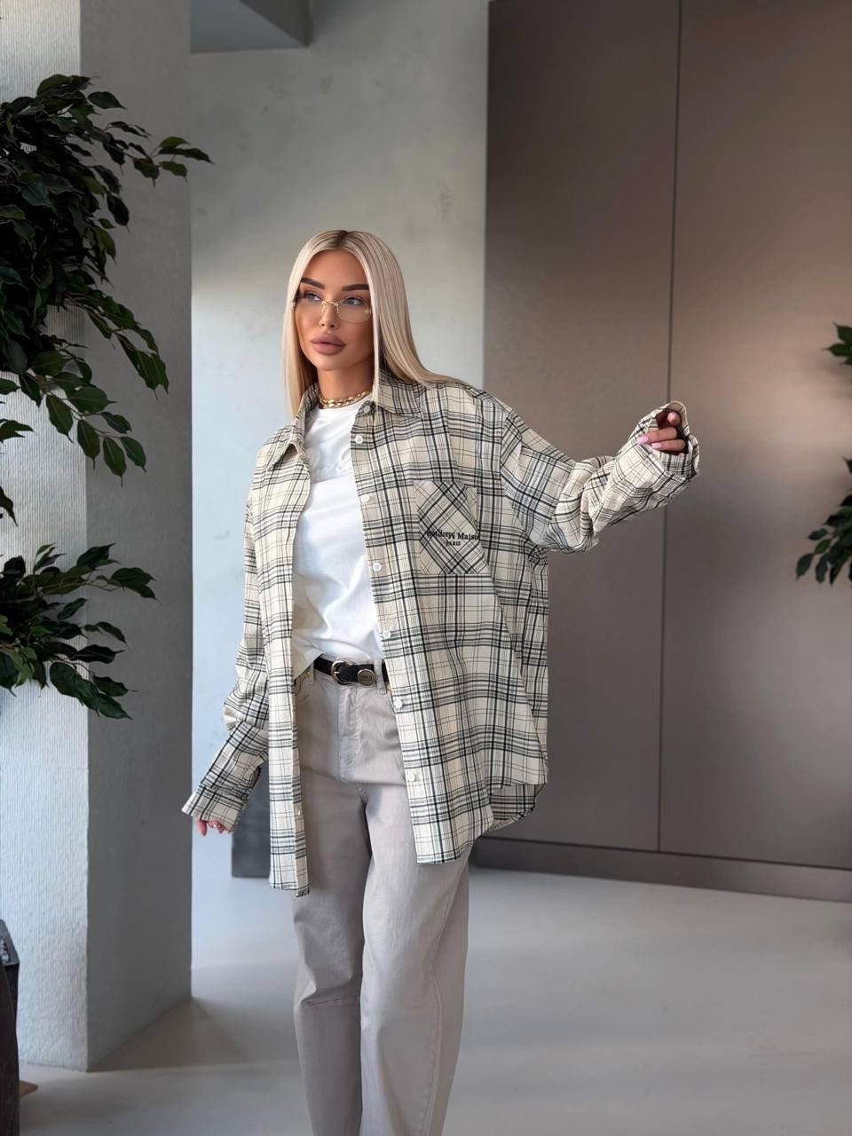 рубашка оверсайз в клетку теплая betrendy wear,рубашка оверсайз в клетку betrendy wear,рубашка в клетку женская,рубашка в клетку оверсайз женская,рубашка теплая оверсайз в клетку