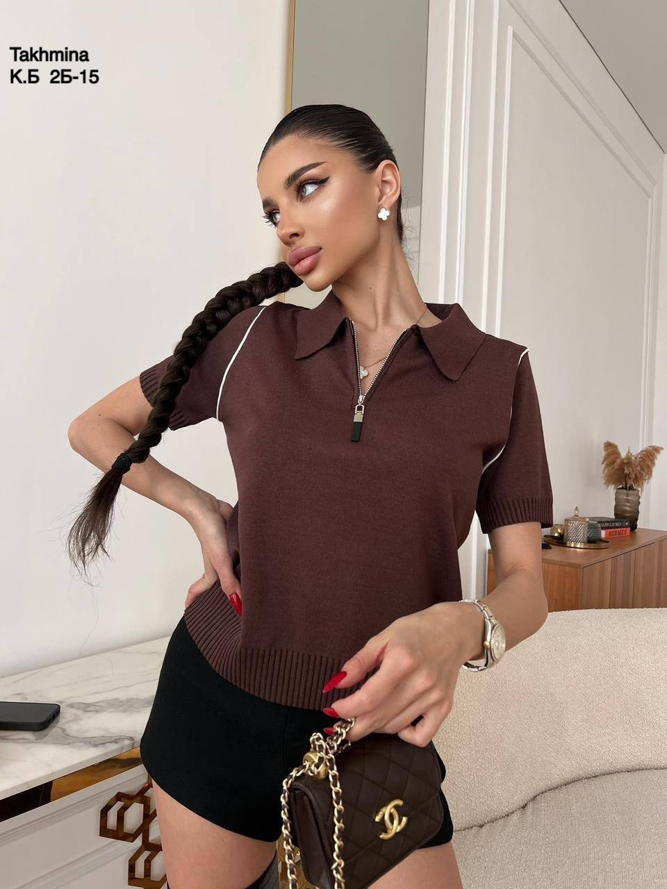 женская кофта,кофта поло,женская футболка,джемпер поло,стильная одежда