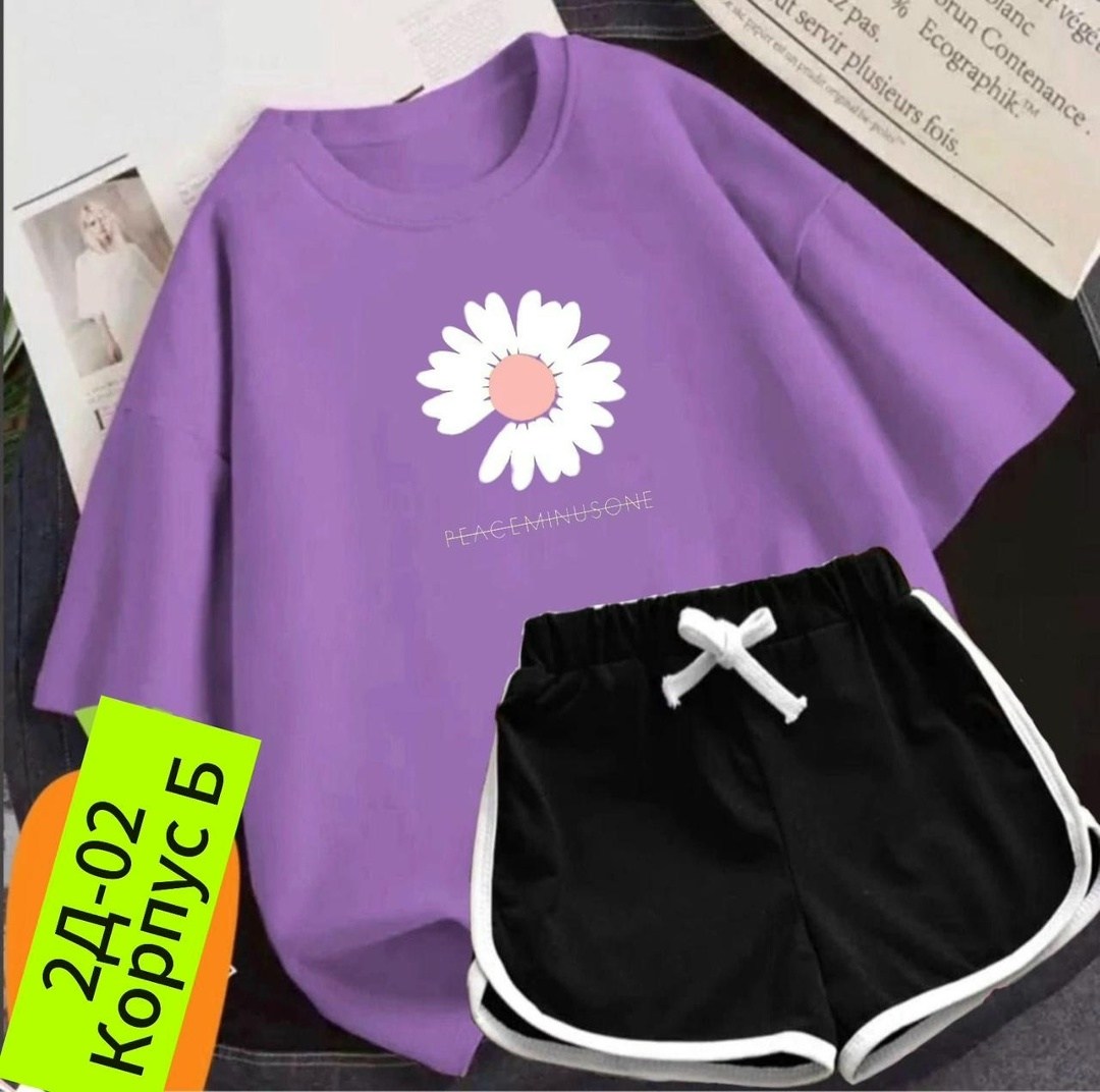 костюм женский с шортами,костюм женский,комплект костюм,костюм с шортам,футболки женские оверсайз