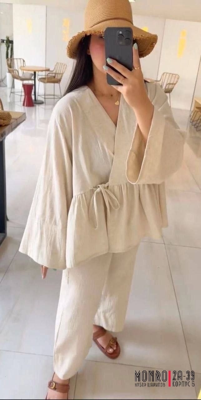 брючный костюм льняной,женские костюмы,костюм льняной,костюм женский лен,костюм двойка