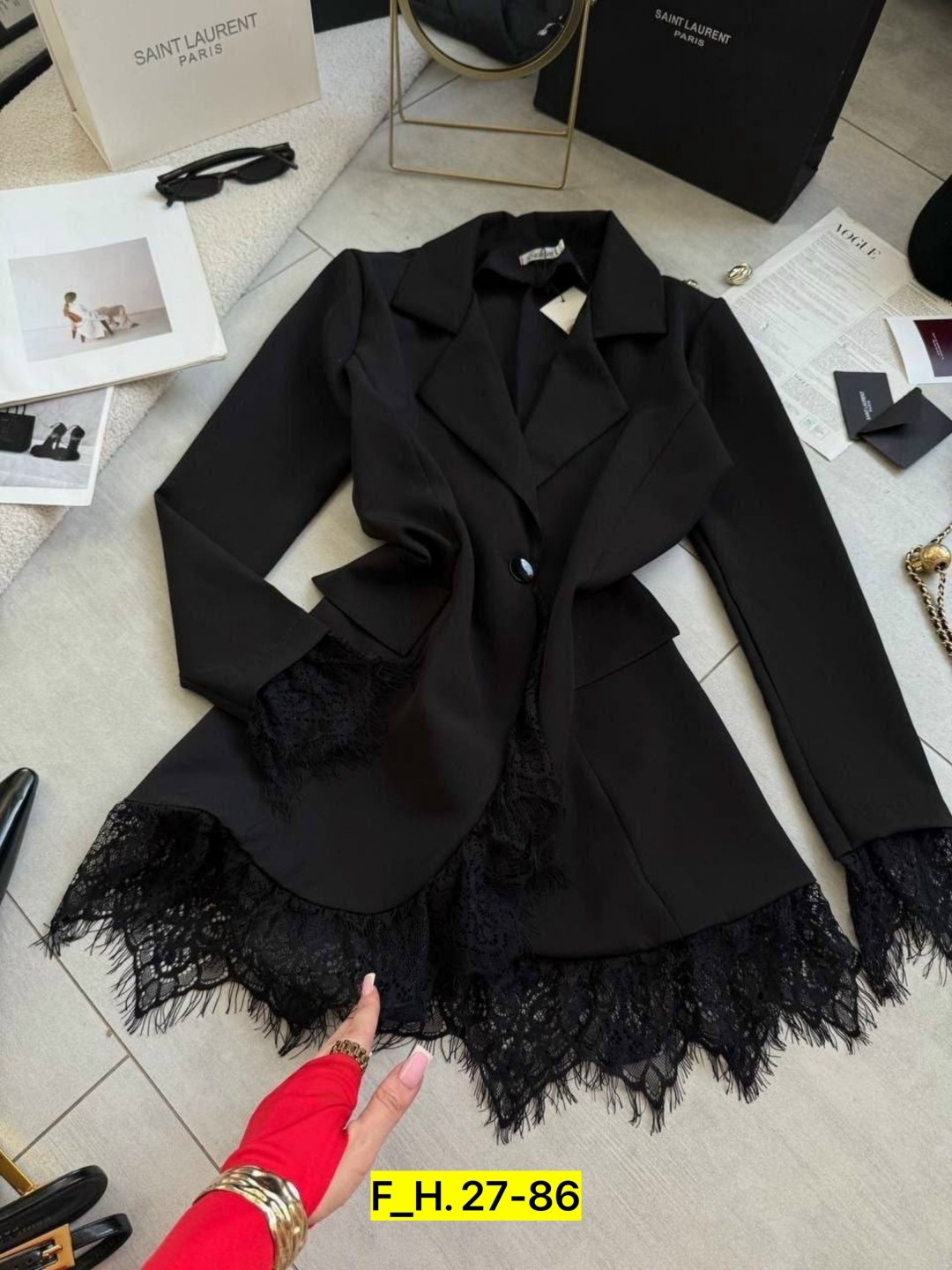 жакет приталенный,черный женский пиджак,пиджак с кружевом,жакет,женский костюм