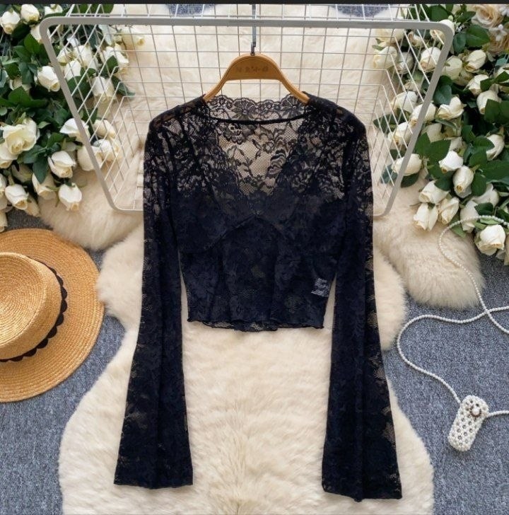 кружевная кофта,кружевная блузка,кружевной топ с длинным рукавом,кружевной топ,кружевной топ с рукавами