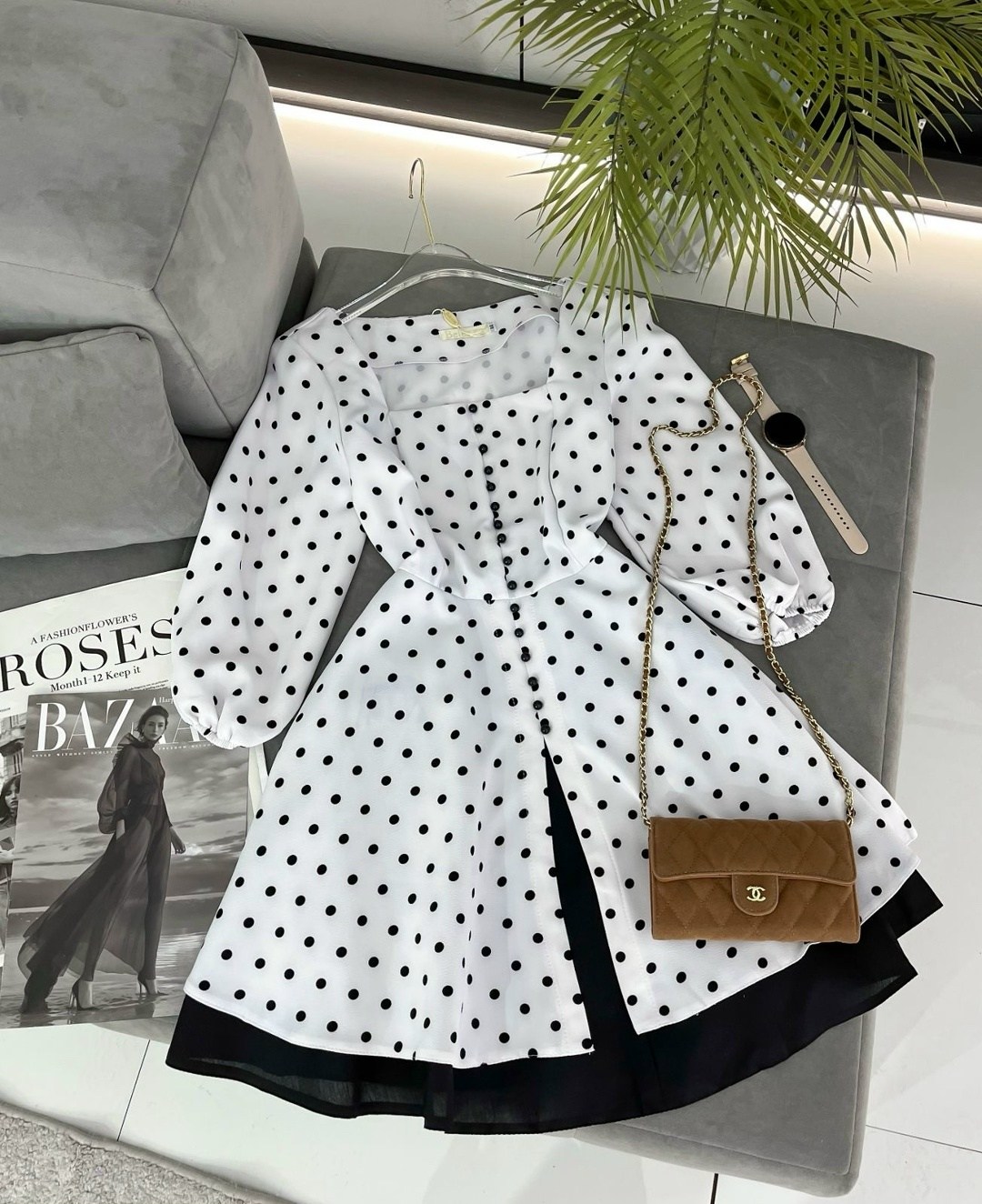 платье,платье стиль,платье летнее,белое платье в горошек,женская платье