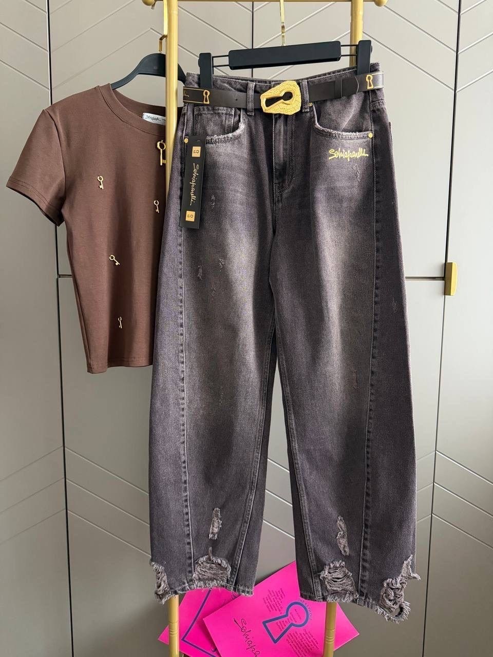 модные джинсы,стильные джинсы,широкие брюки