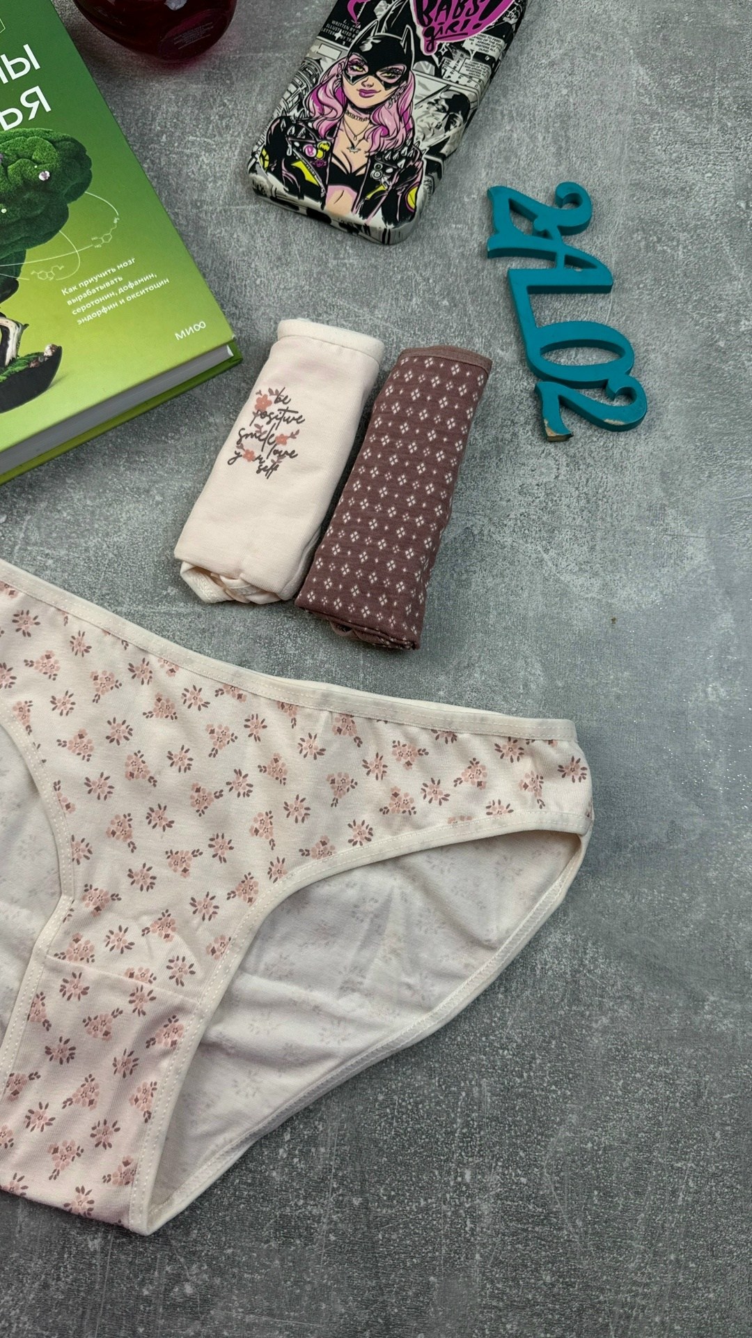 комплект трусов слипы nicoletta для женщин, 7 шт,комплект трусов слипы donella для женщин,трусы женские набор 7шт слипы nicoletta,комплект трусов женские,трусы женские набор 5 шт