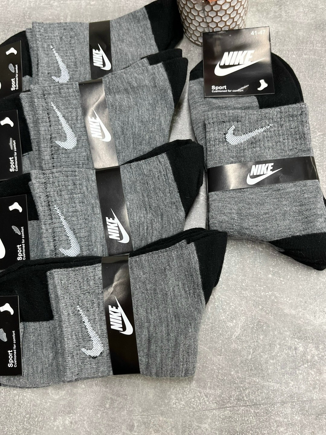 комплект носков мужских nike hc5 серых 41-47 5 пар,носки мужские 10 пар nike,комплект носков мужских nike hc10 черных 41-47 10 пар,мужские носки nike,nike комплект носков мужских nk-501 41-47 5 пар