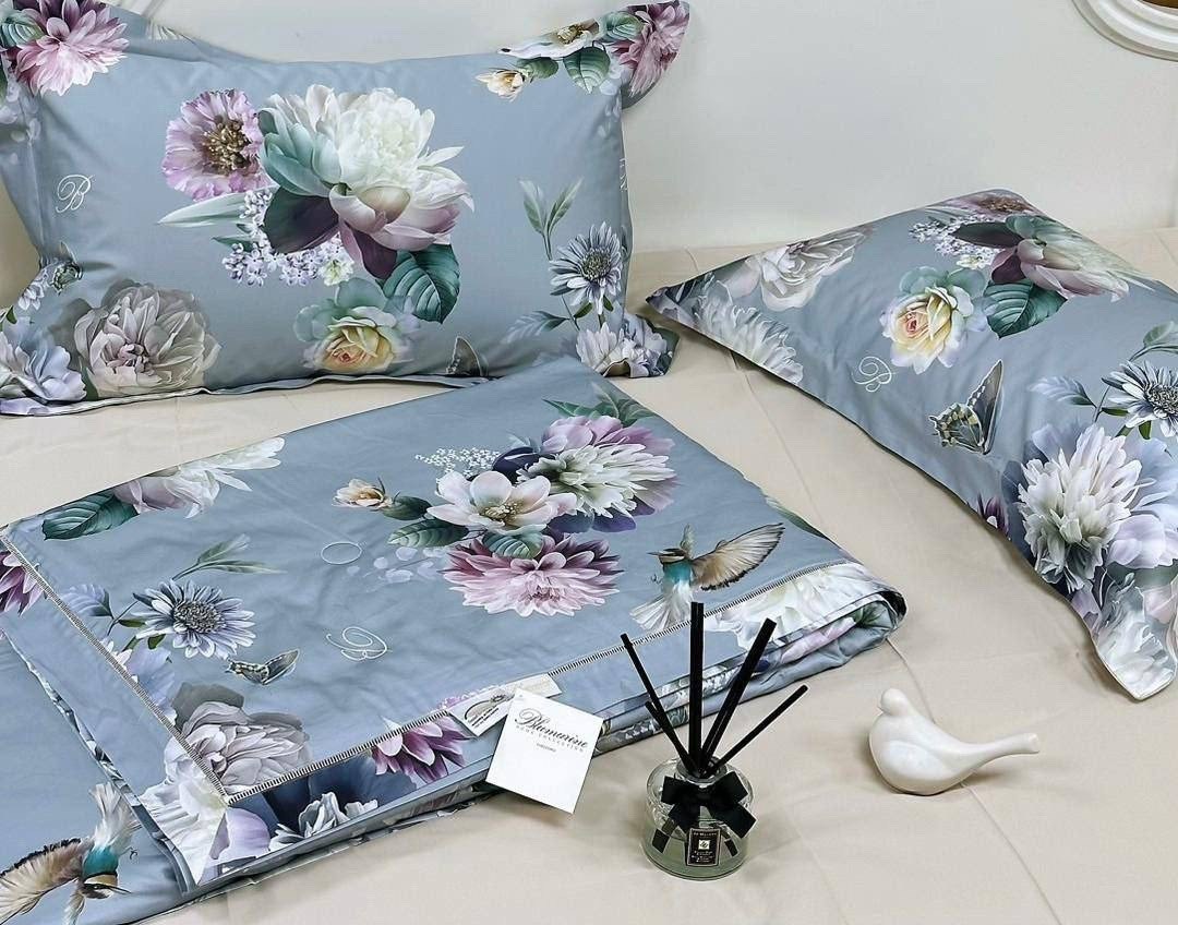 постельное белье blumarine,blumarine комплект постельного белья с одеялом,комплекты постельного белья blumarine,комплект постельного белья с одеялом blumarine мако-сатин евро наволочки 50x70,blumarine