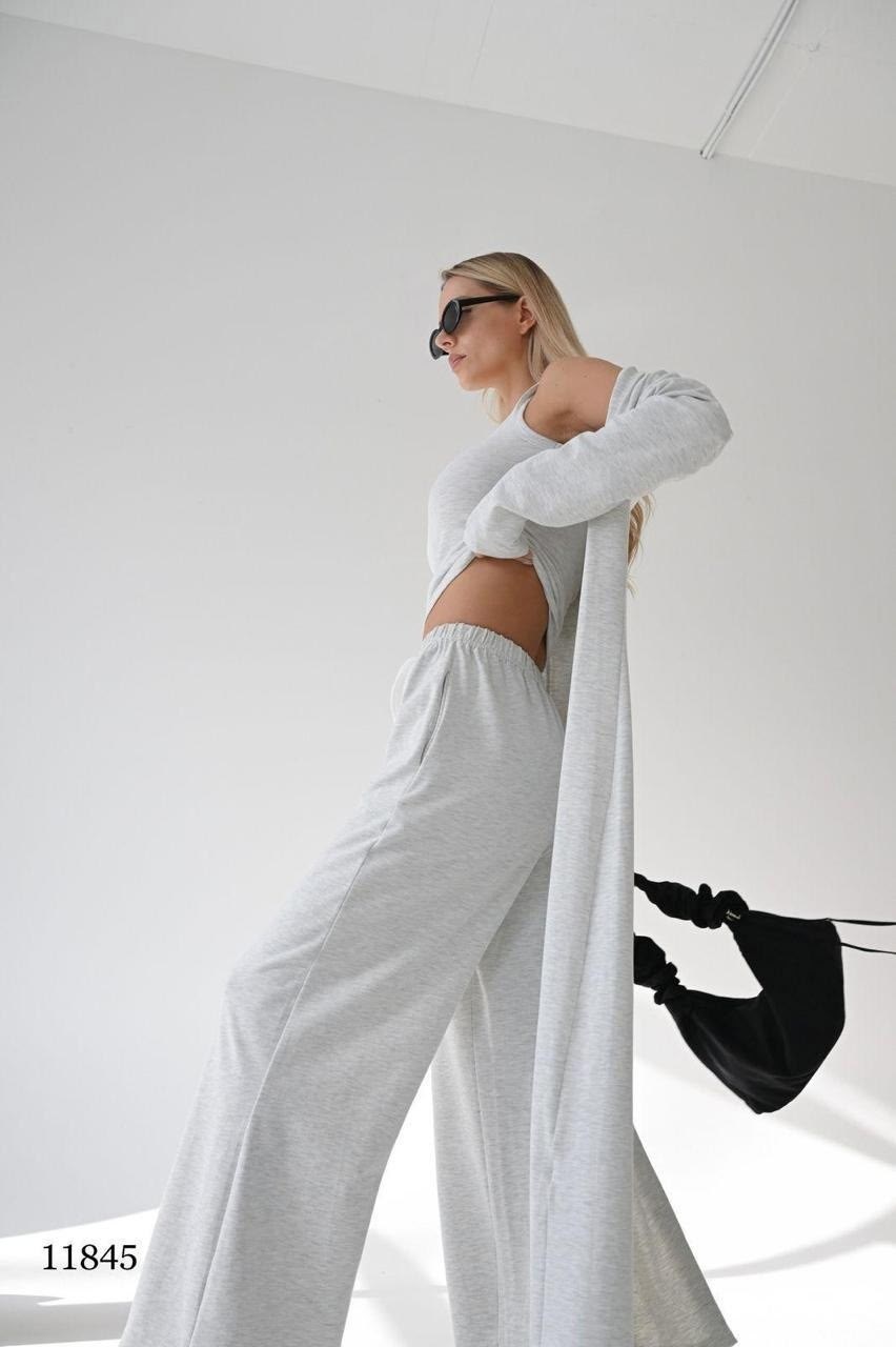 трикотажный костюм с кардиганом,трикотажный костюм,удлиненный кардиган,кардиган женский,длинный кардиган