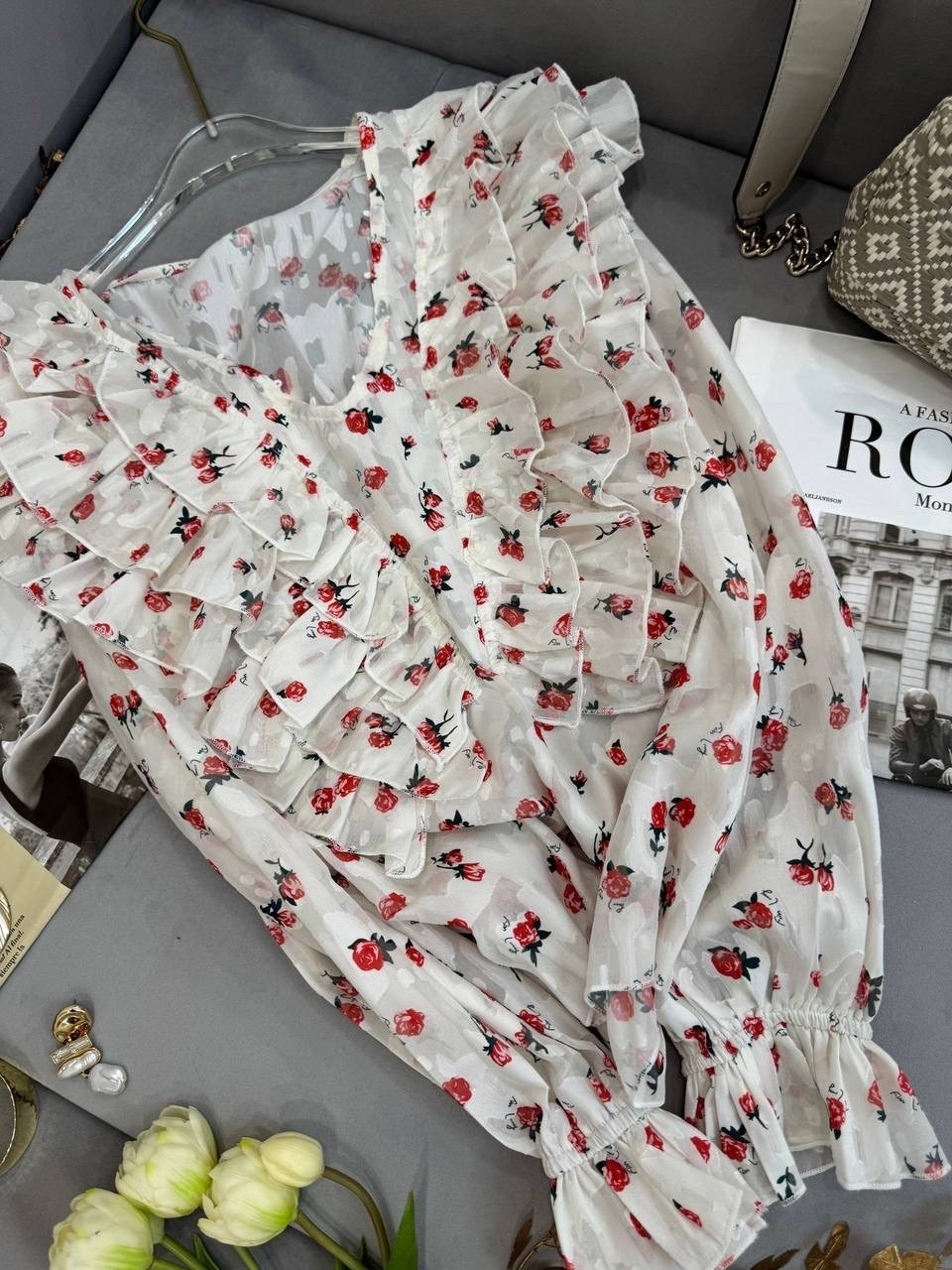 блузка для женщин,шифоновые блузки,шифоновая блузка с цветочным принтом,шифоновая блуза,женская прозрачная блузка с цветочным принтом