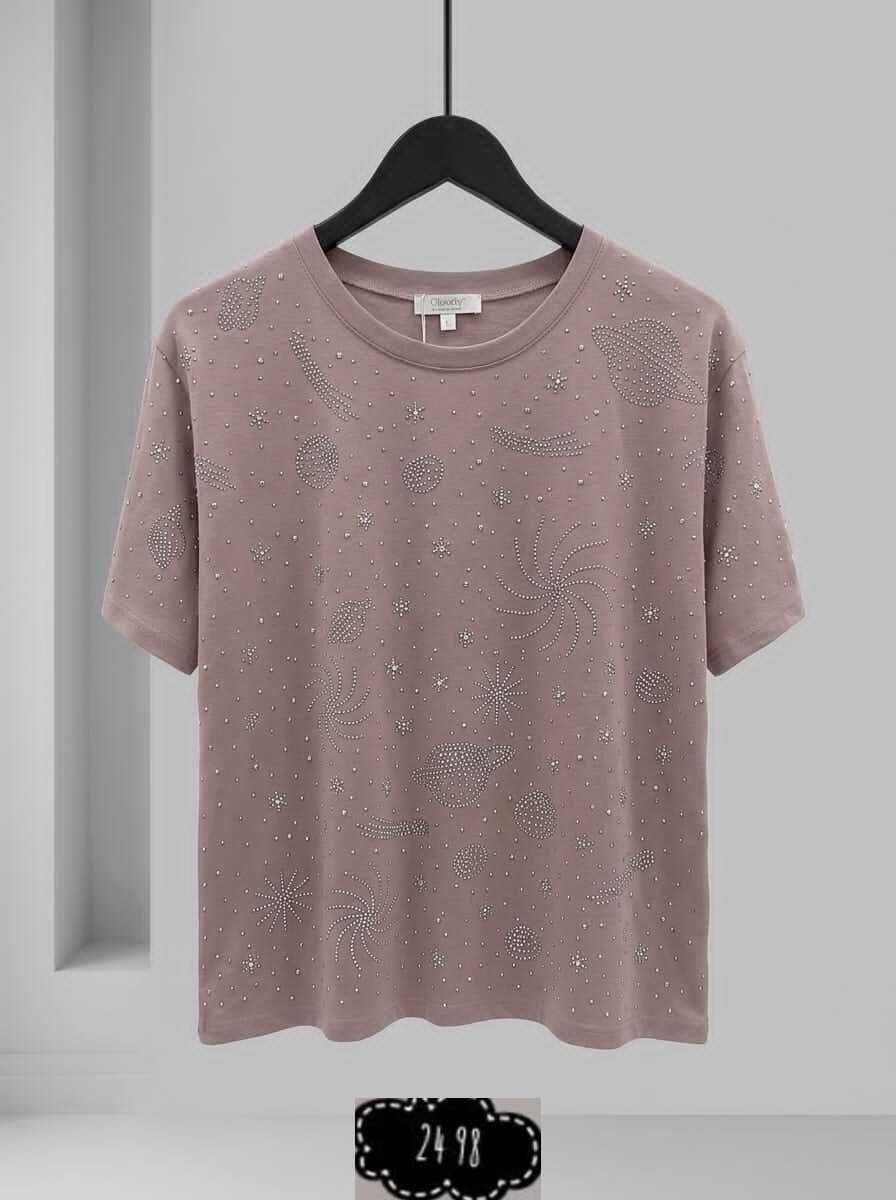 женская футболка,футболка со стразами,бежевый джемпер,летние футболки,