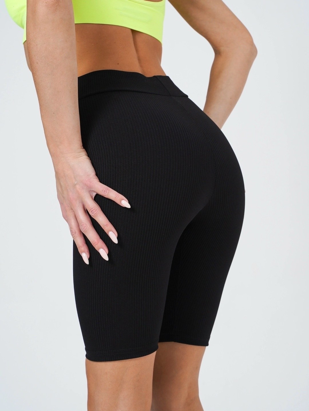 шорты пуш ап спортивные,велосипедки женские,велосипедки утягивающие,велосипедки в рубчик,велосипедки женские спортивные в рубчик