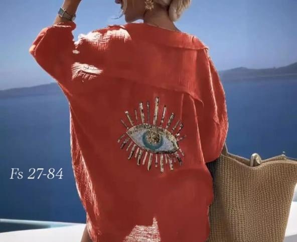 блузка с пайетками,пляжная рубашка,рубашка с пайетками,модная рубашка,пляжная рубашка женская