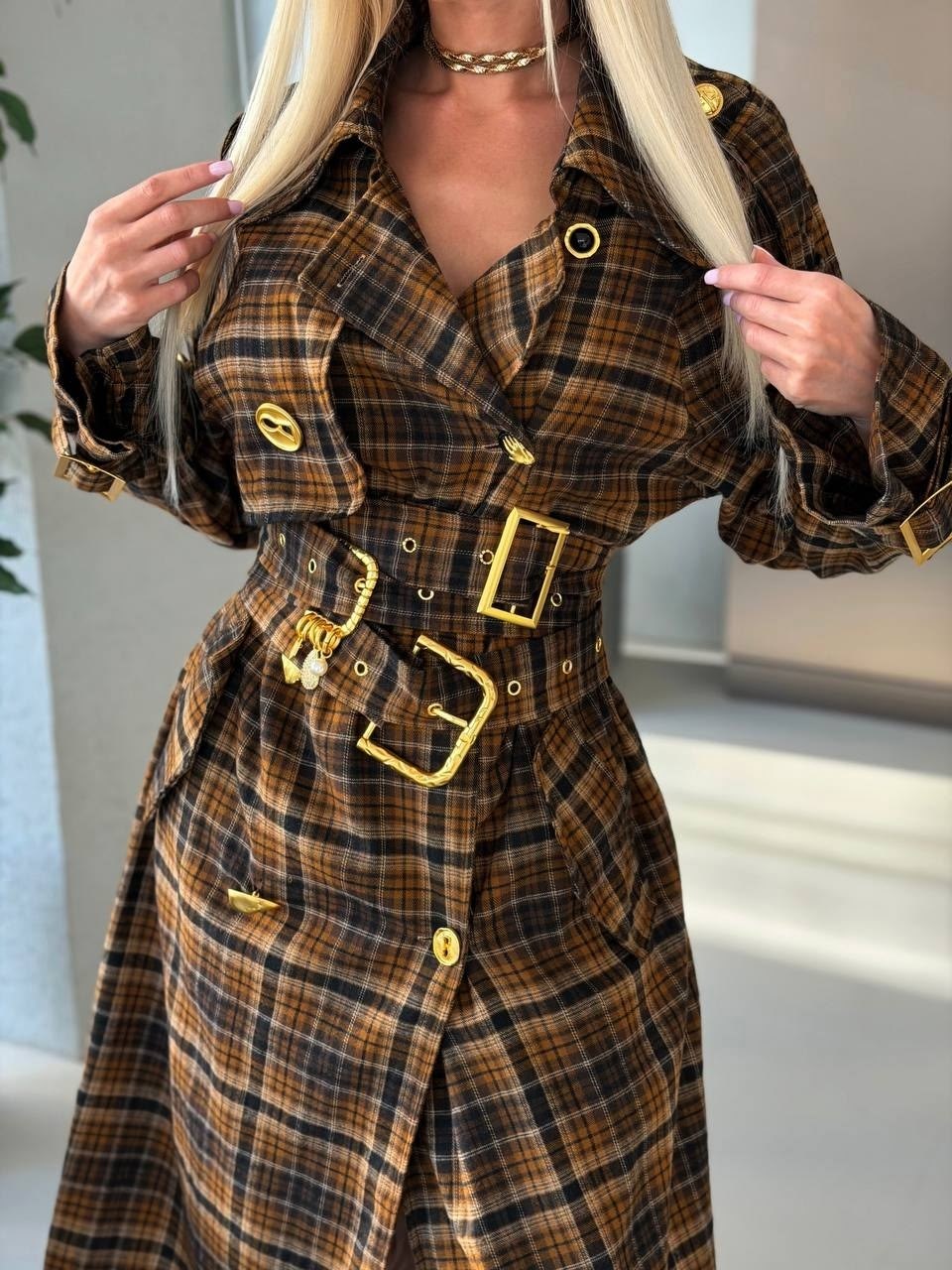 пальто в клетку,пальто модное,стильное пальто,костюм в клетку