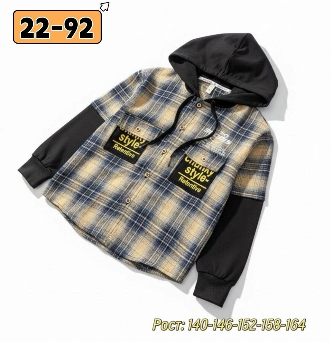 рубашка в клетку с капюшоном для мальчика,рубашка с капюшоном для мальчика из футера,рубашка с капюшоном для мальчика,рубашка в клетку для мальчика,рубашка для мальчика