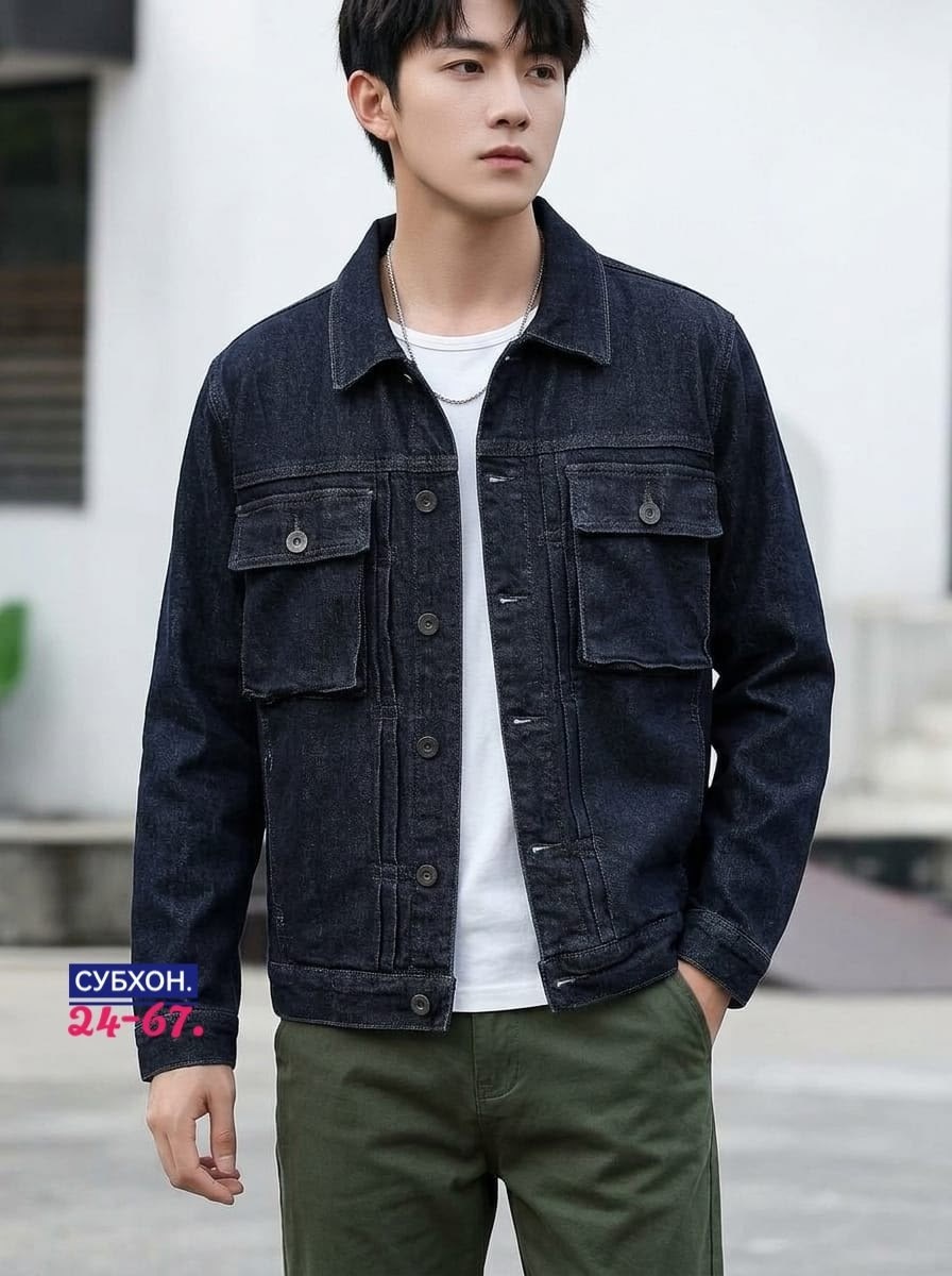 мужская джинсовая куртка,джинсовая куртка,мужская джинсовая куртка с карманами,куртка джинсовая мужская молодежная,джинсовая куртка мужская черная