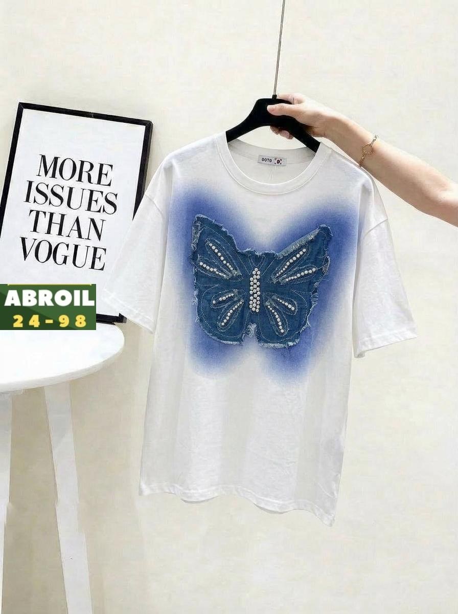 женская футболка,футболка с бабочками,летние футболки,футболка для женщин,футболка