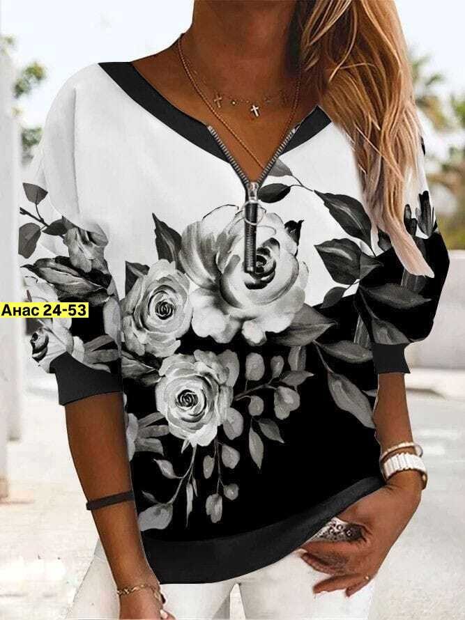 толстовка женская,женская кофта,свитшот женская,модная толстовка,толстовка с цветочными