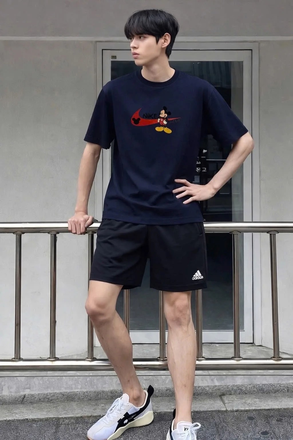 футболка мужская adidas,мода мужская,футболки мужские,adidas черный,футболка повседневный