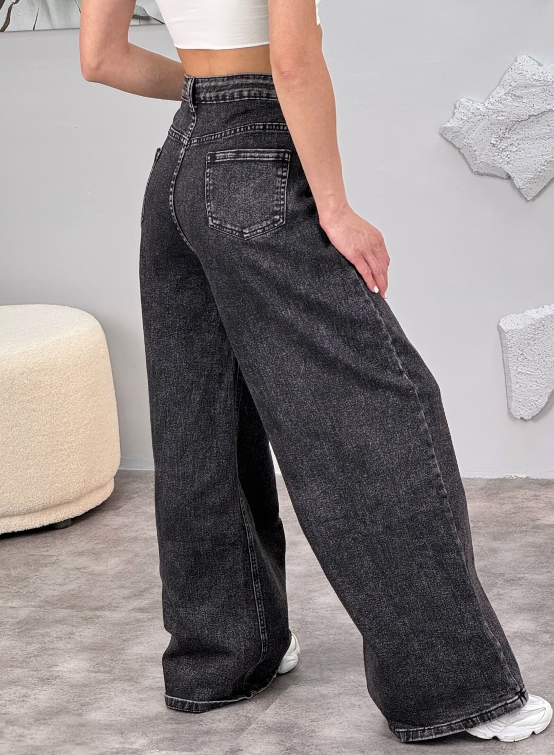 широкие джинсы,джинсы палаццо,женские джинсы трубы,джинсы широкие серые,джинсы широкие клеш с высокой посадкой aобренд