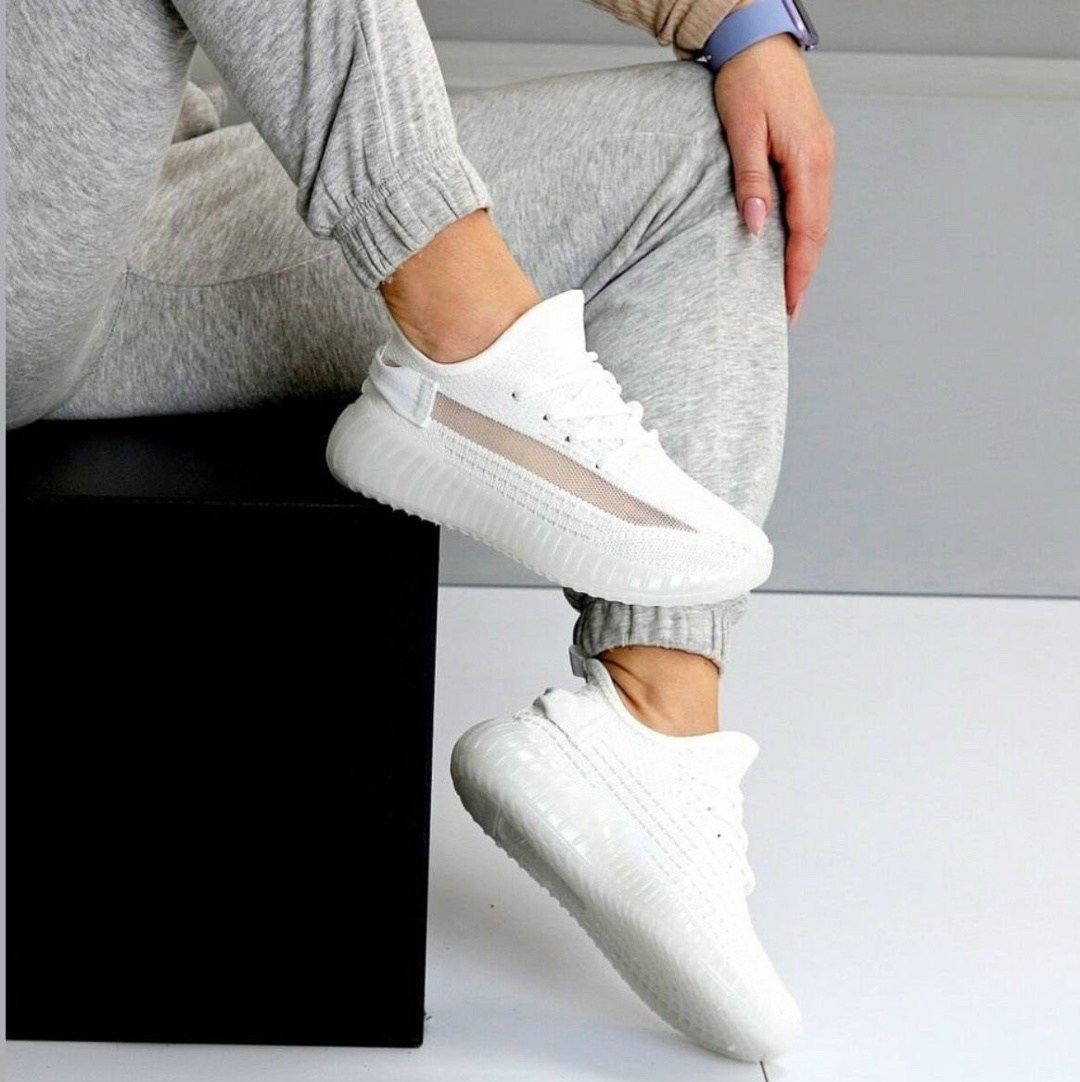 кроссовки женскиe,кроссовки,кроссовки изи белые,белые кроссовки,adidas yeezy boost 350 v2 white