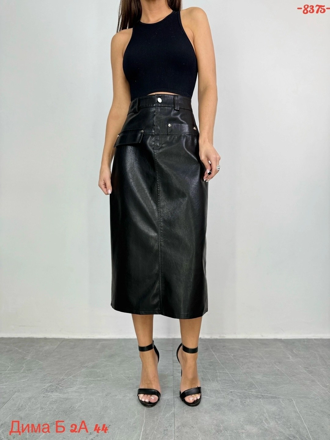 кожаные юбки,кожаная юбка миди,юбка,юбки женские,юбка кожаная миди с разрезом