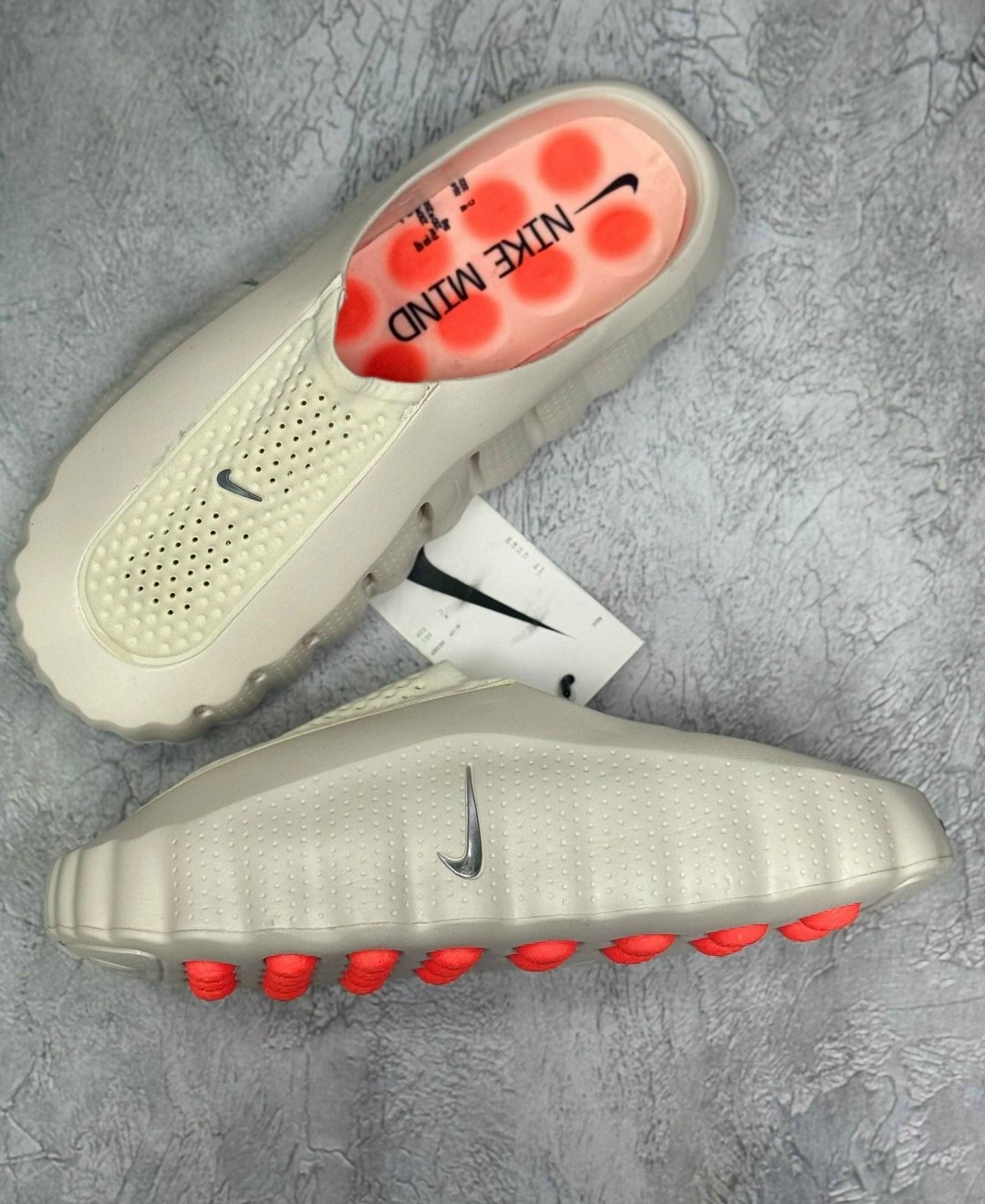 nike mind 001,nike mind 002,nike mind,кроссовки nike,шлепанцы женские