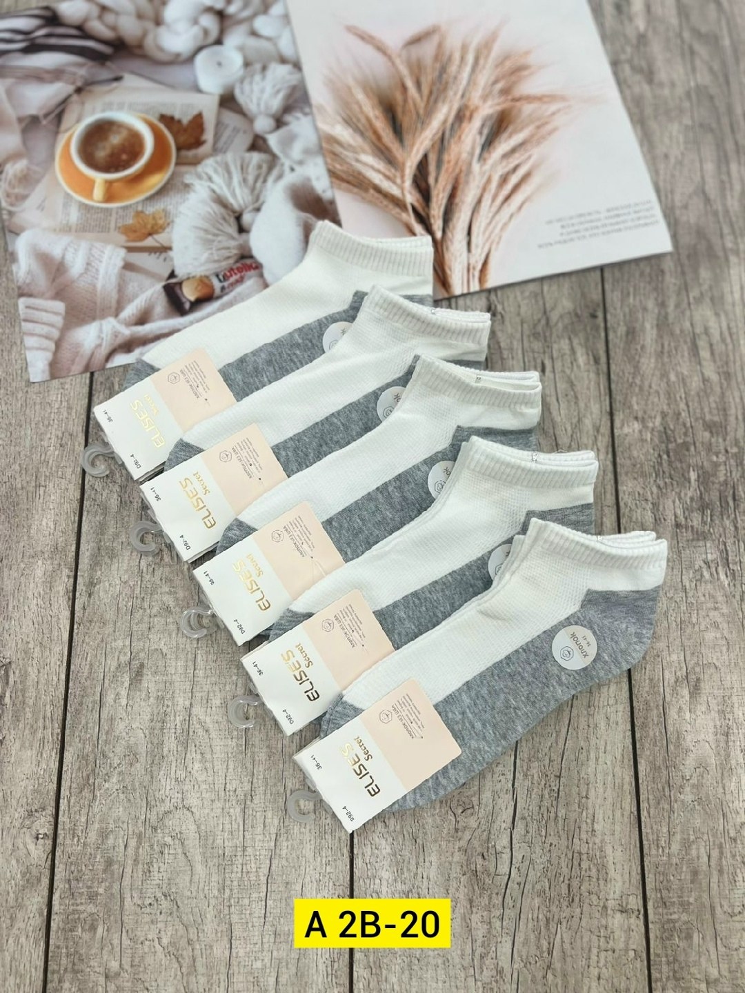 носки turkan комплект 10 пар размер 36-41 белый серый,носки женские,носки мужские,носки мужские комплект,носки спортивные