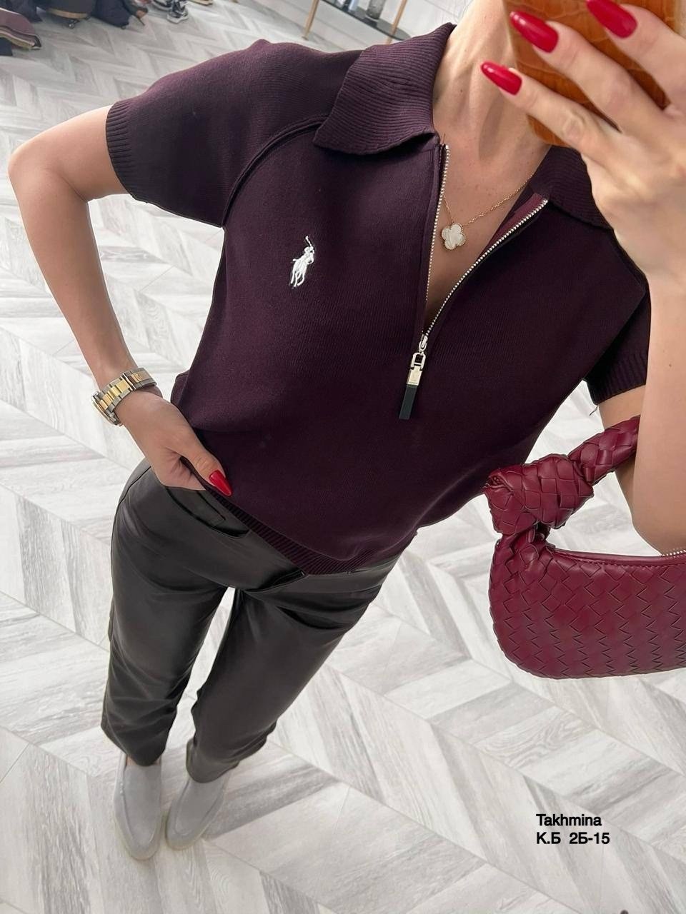 женская кофта,кофта поло,женская футболка,джемпер поло,стильная одежда