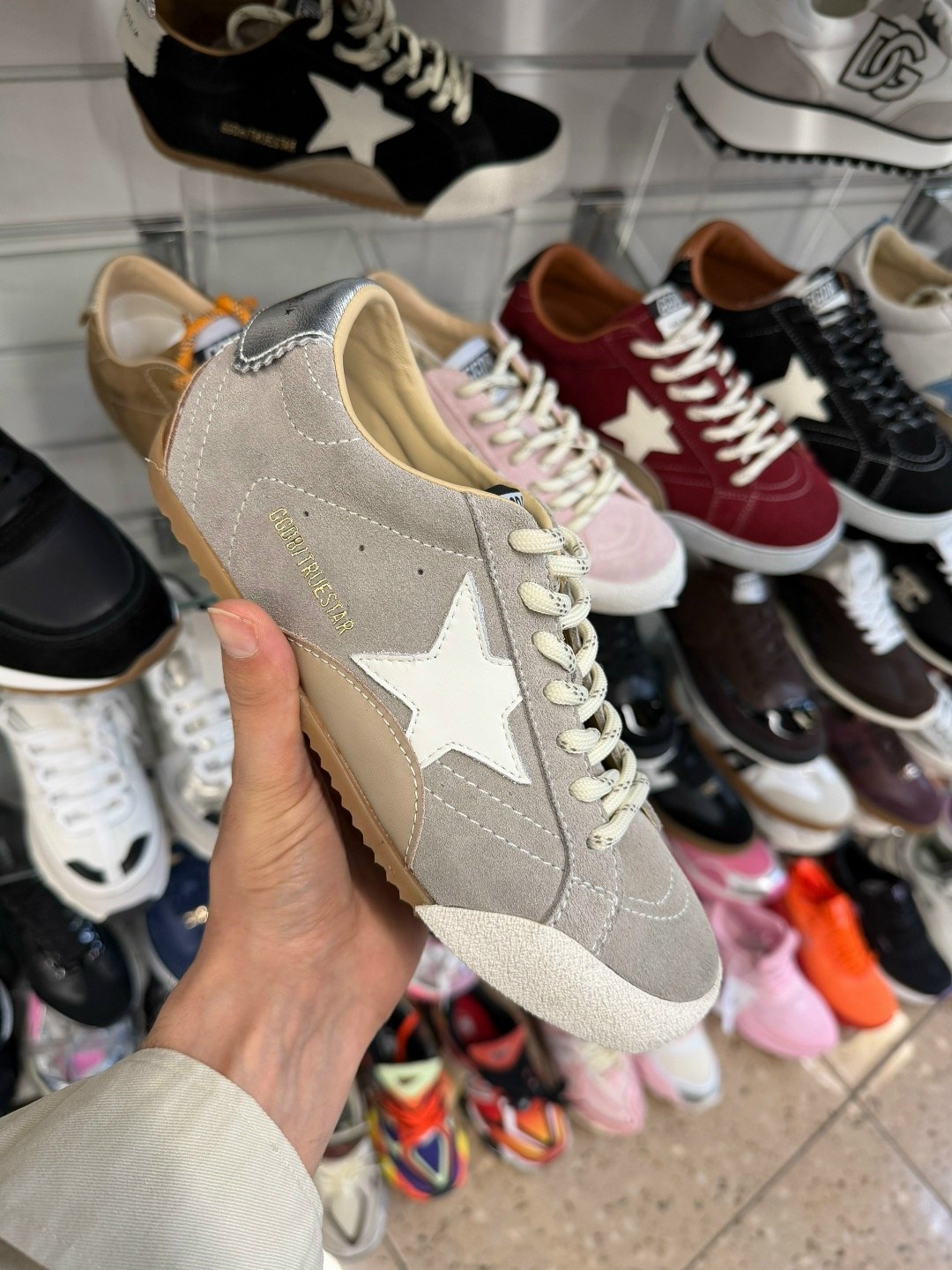 кроссовки golden goose,кеды golden goose superstar замшевые персиковые,golden goose super star,,golden goose sneakers