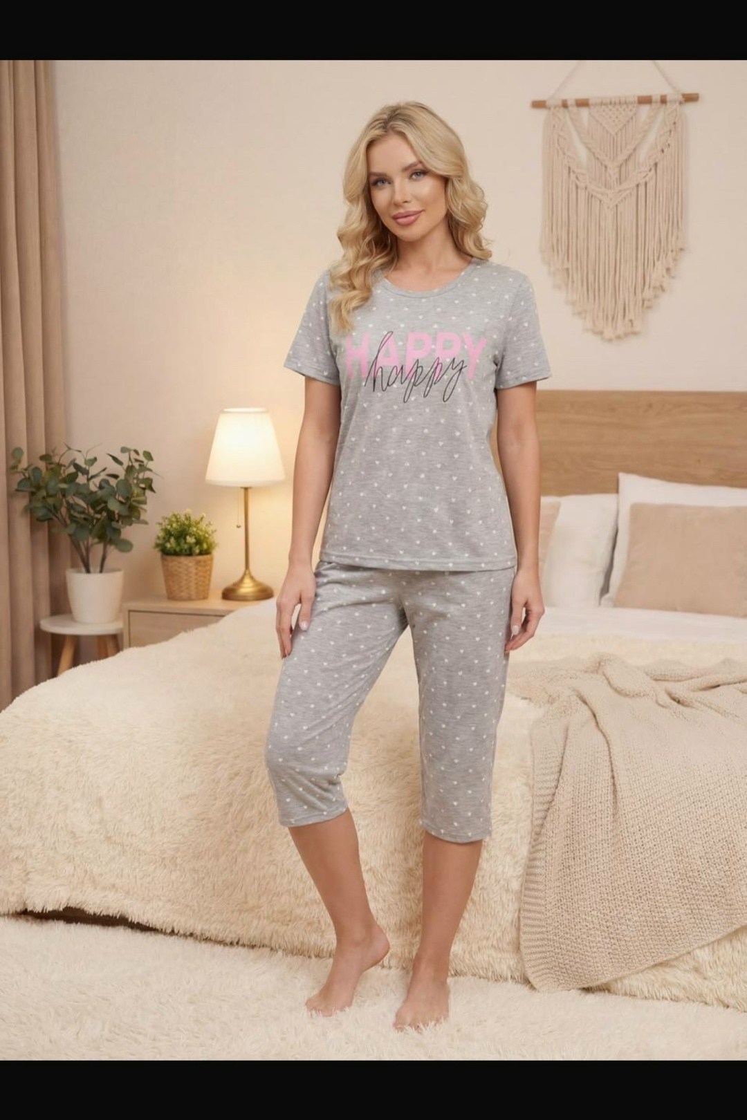 женская пижама с бриджами,пижама женская,пижама с бриджами,пижама комплект,костюм домашний vienetta