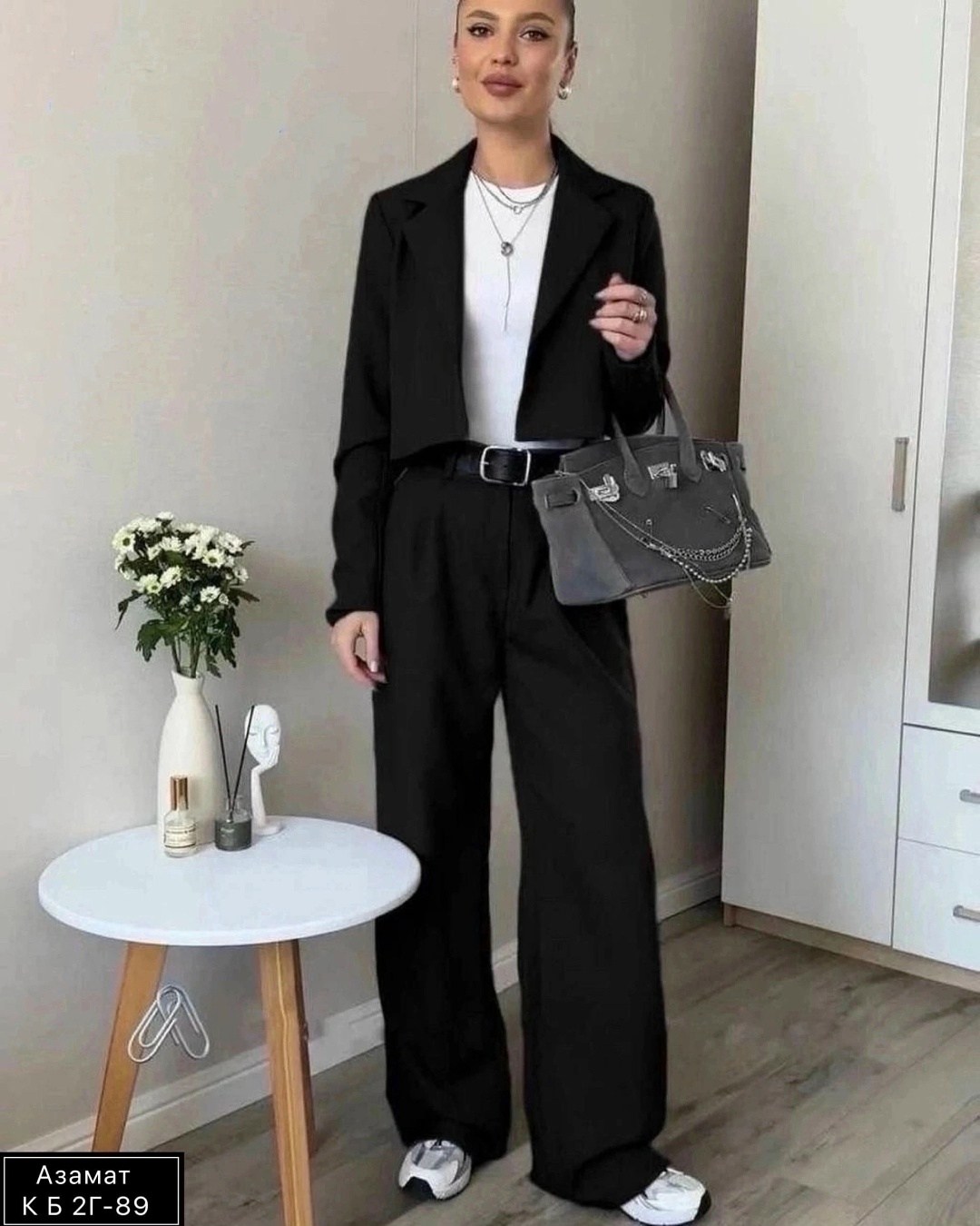 костюм женский,брючный костюм пиджак широкие брюки палаццо,костюм брючный,женский брючный костюм,брючный костюм палаццо женский черный