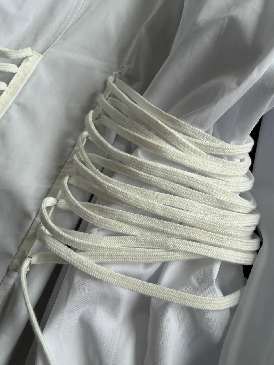 белая рубашка с корсетом,женская рубашка,рубашка с корсетом,белое платье рубашка,длинная белая рубашка с корсетом